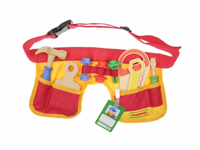 Curea Pentru Unelte de Tâmplar MASTERKIDZ cu 12 Piese