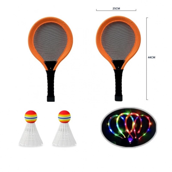 Rachete Badminton Luminoase Sporto