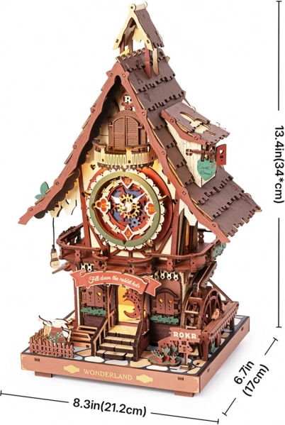 Puzzle Mecanic 3D Ceas Cucu