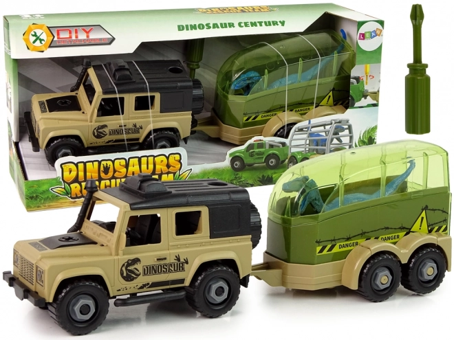 Transporter teren off-road Dinozaur DIY