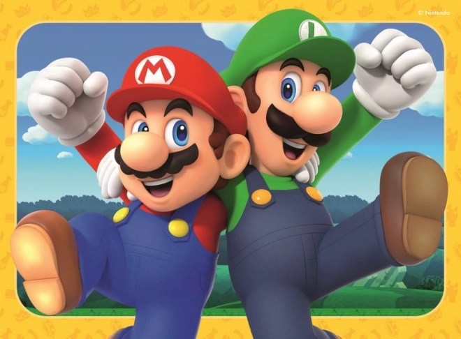 Puzzle RAVENSBURGER Super Mario Aventurile 4n1