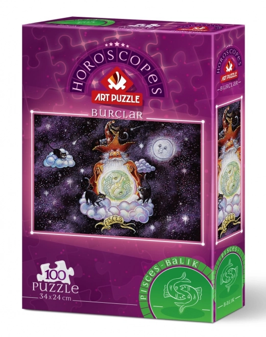 Puzzle zodiac semnul Pești 100 piese