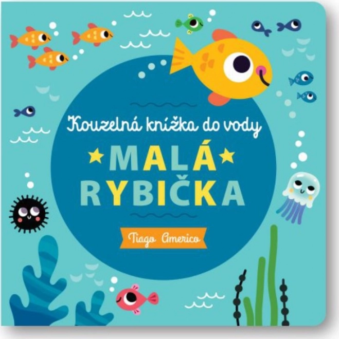 Carte de baie magică pentru copii: Peștișorul curajos