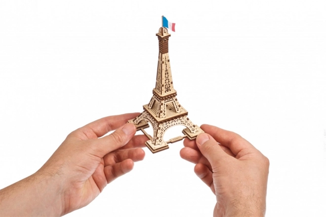 Puzzle mecanic 3D Turnul Eiffel Ugears