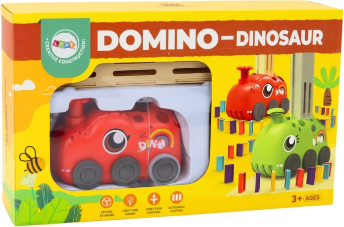 Domino - Jucărie cu dinosaur