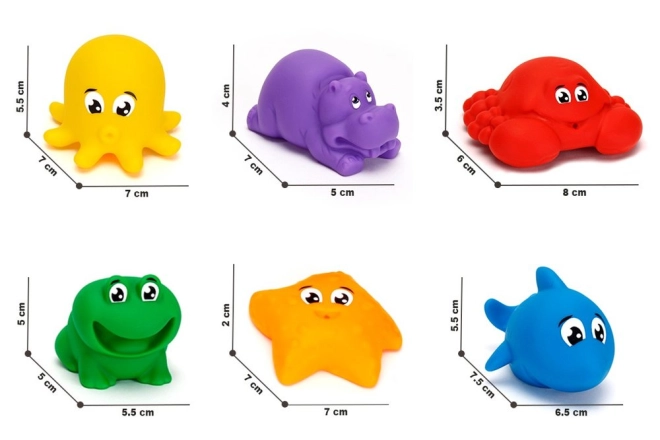 Animație colorate marine