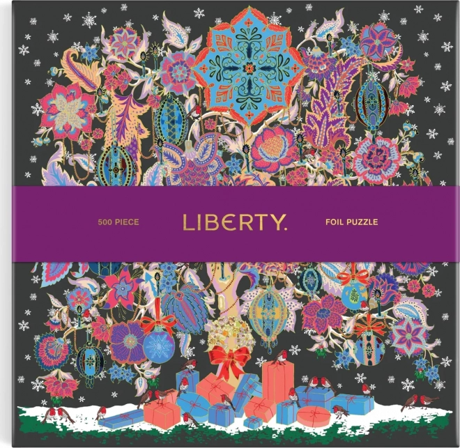 Puzzle pătrat Liberty: Pomul de Crăciun, 500 piese