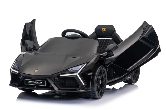 Mașinuță electrică pentru copii Lamborghini Revuelto negru