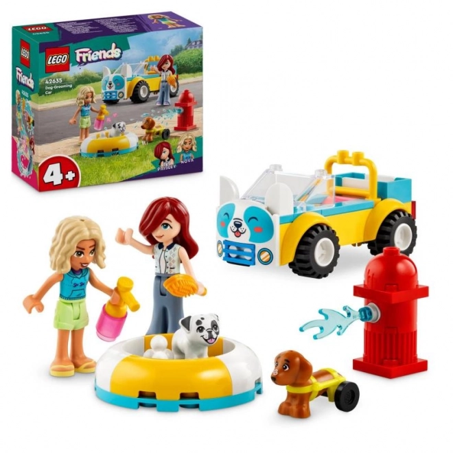 Mașina de îngrijire a cățeilor LEGO Friends