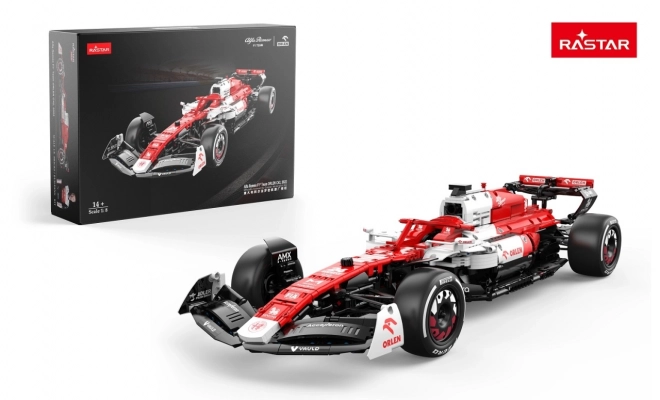 Mașină Alfa Romeo F1 C42 by Rastar - Set de ansamblare 1:8