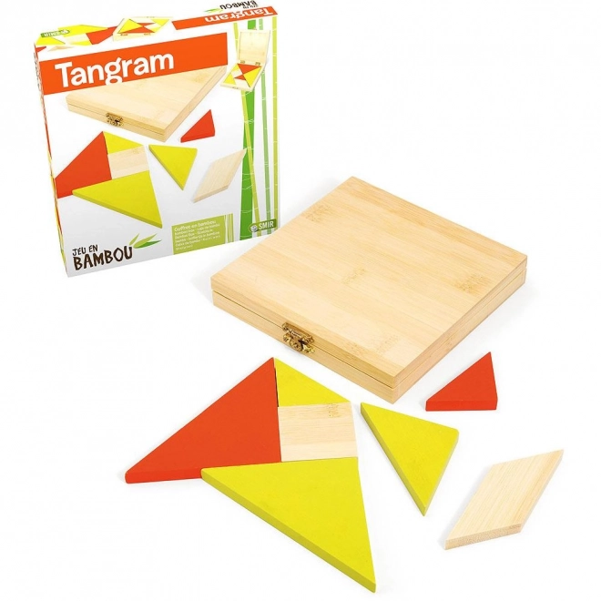 Tangram de bambus Jeujura