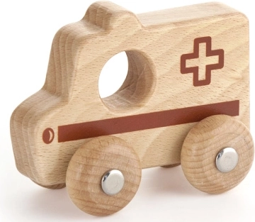Ambulanță din lemn