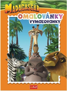 Carte de colorat Madagascar 20 × 27,3 cm, 24 pagini