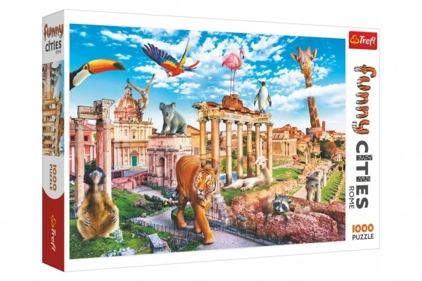 Puzzle 1000 piese - colecția Art - Roma sălbatică