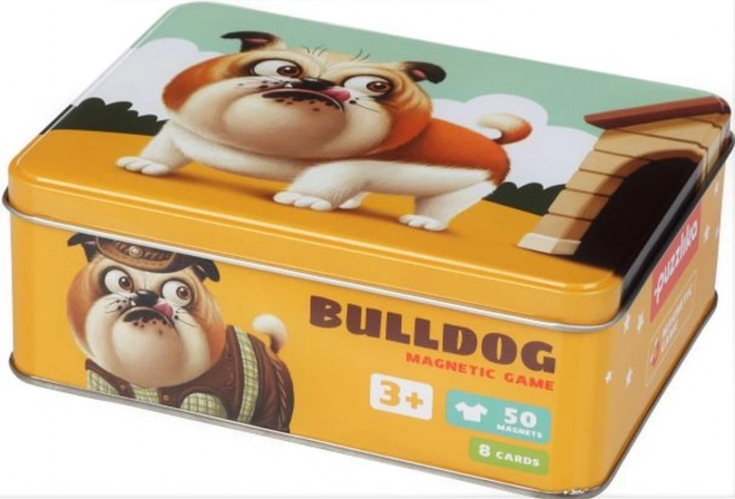 Bulldog - modă canină - joc magnetic 50 piese și 8 modele