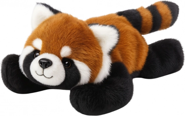 Panda roșie din pluș 30 cm