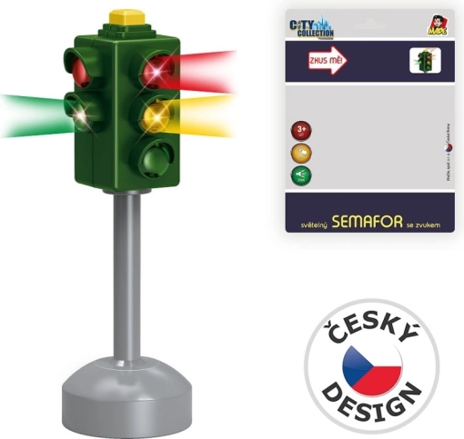 Semafor iluminat pentru copii Colecția Citty