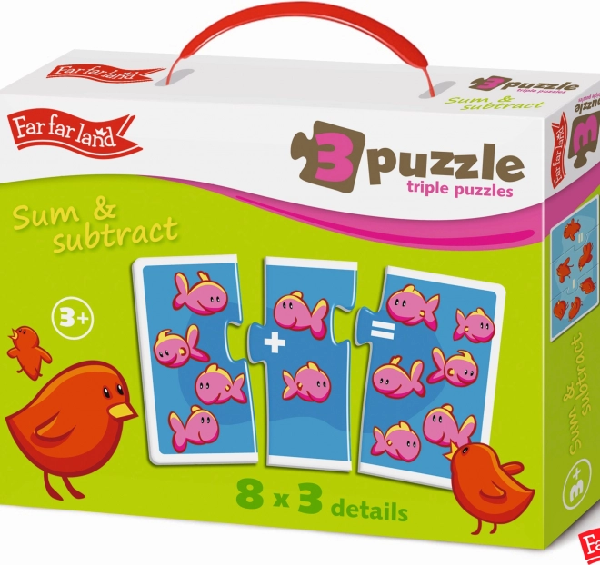 Puzzle Far Far Land cu numere 8 imagini