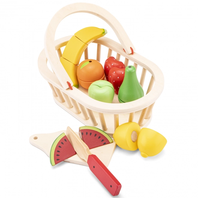 Set feliere - coș cu fructe