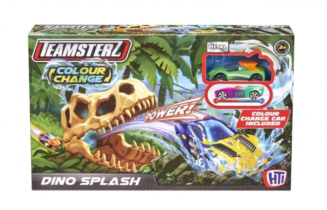 Set Teamsterz Dino Roar cu mașinuță