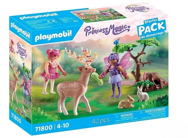 Zana Îngrijitoare PLAYMOBIL cu Animale Pădurenești
