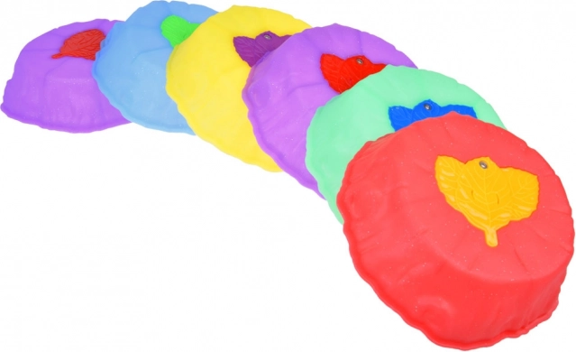 Set poteci senzoriale luminoase - pietre pentru antrenamentul echilibrului