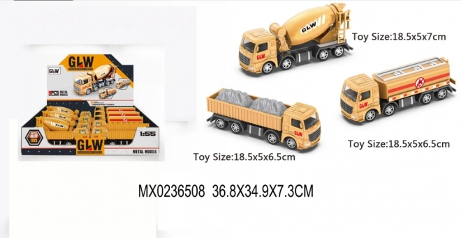 Model metalic camion