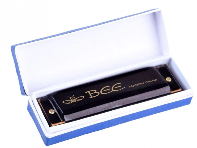 Harmonica metalică Bee pentru copii