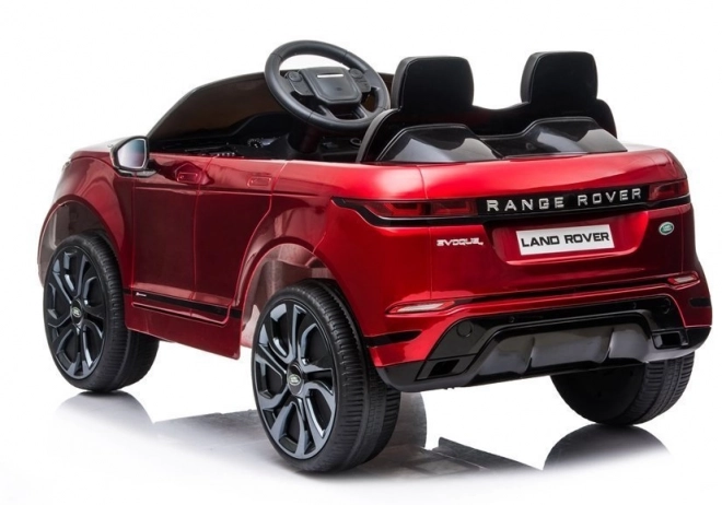 Mașină electrică Range Rover Evoque roșu lăcuit