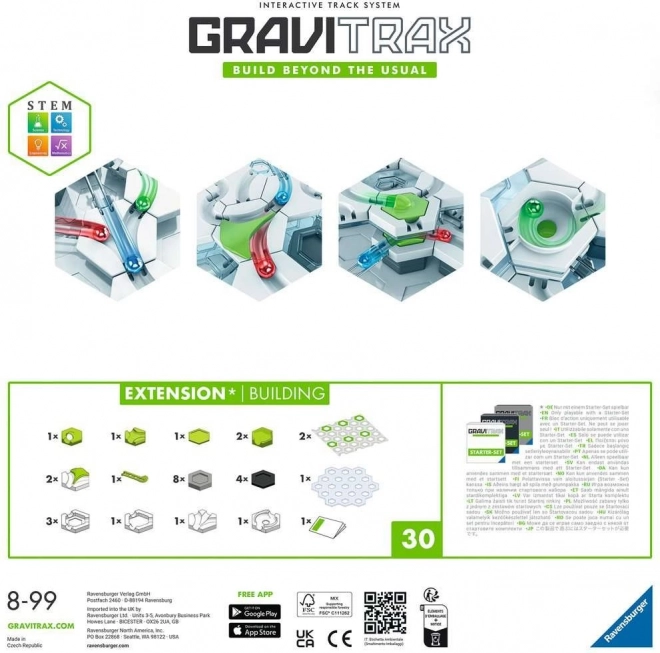 set extindere Gravitrax construcții