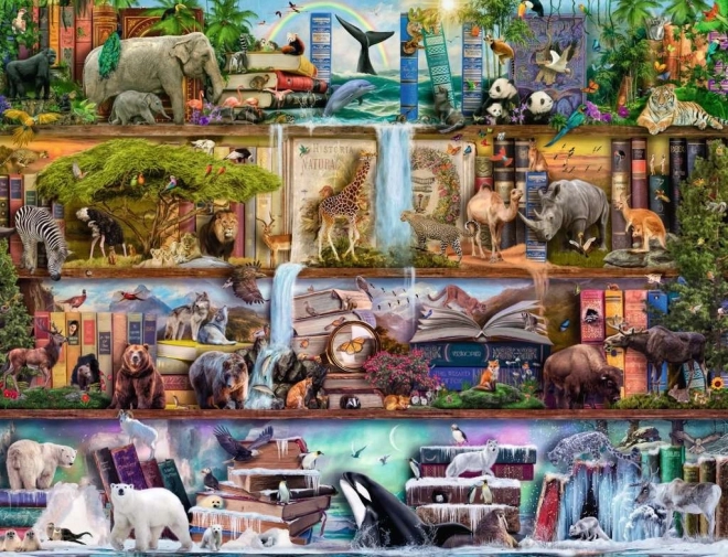 Puzzle lumea animalelor 2000 piese