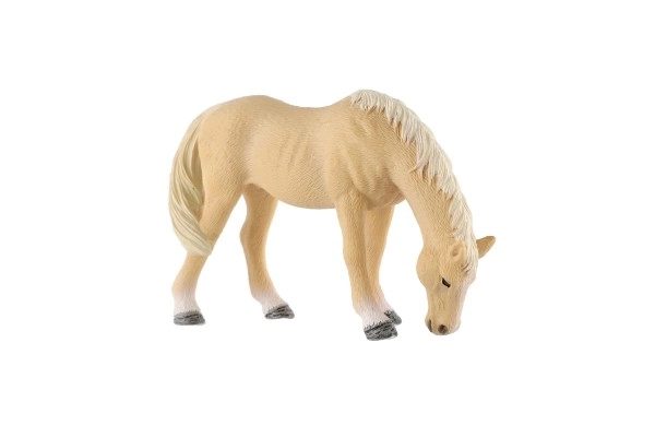 Cal încântător palomino de 13cm din plastic