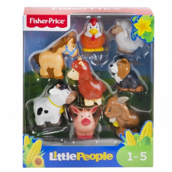 Set de figurine LITTLE PEOPLE – animale de la fermă