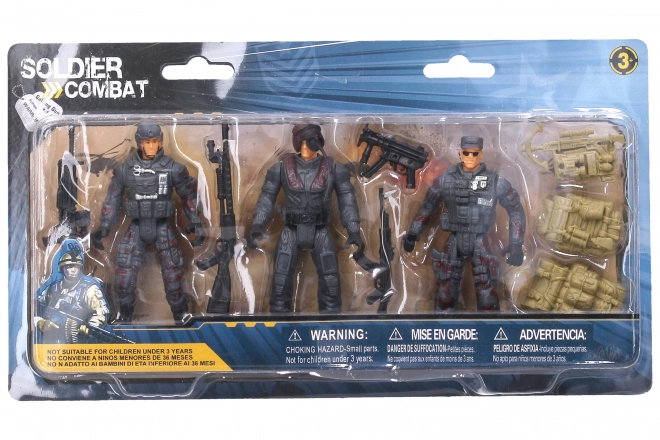 Set figurine soldat 11 cm