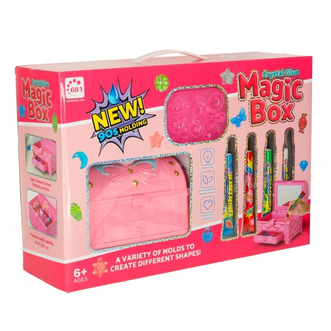Set creativ pentru producerea bijuteriilor Cutia Magică UV