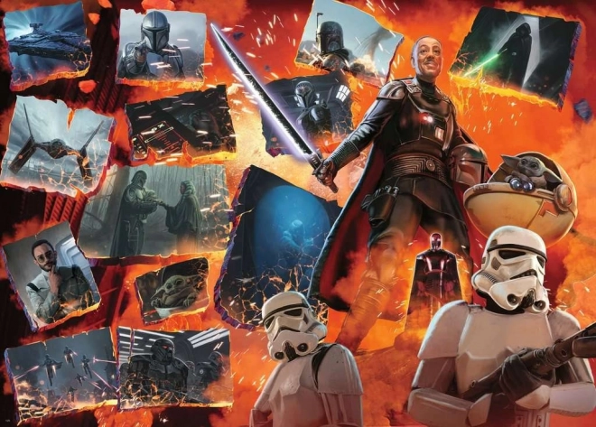 Puzzle Star Wars Răufăcătorii: Moff Gideon 1000 de piese
