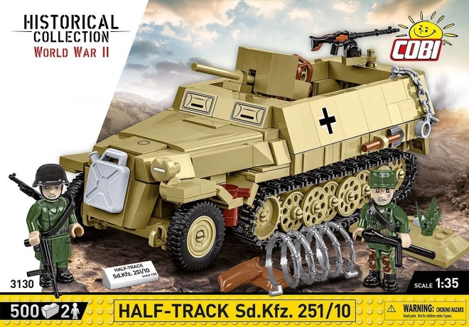 Half-Truck blindat Sd.Kfz. 251 cu 500 de piese