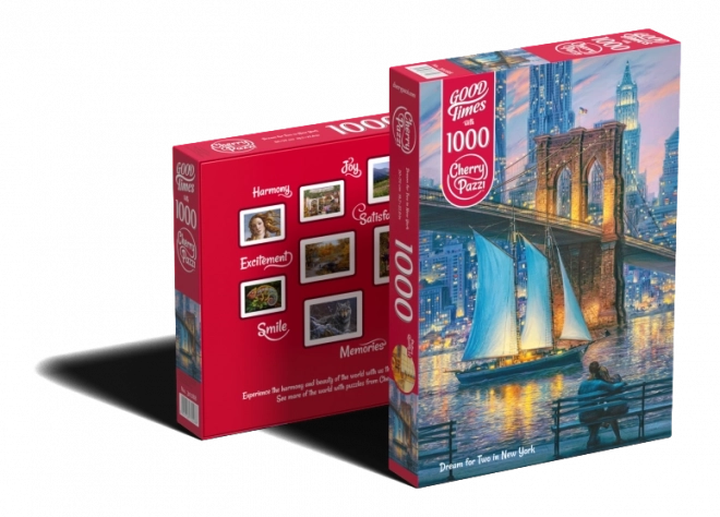 Puzzle Visul Pescarului la New York 1000 Piese