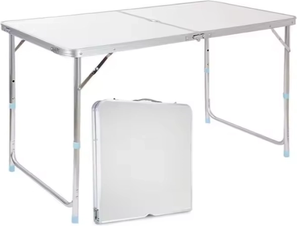 Masa camping pliabilă din aluminiu 120x60 cm