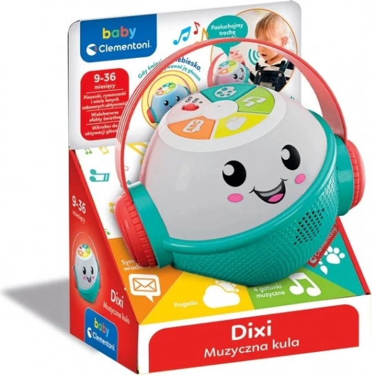 dixi minge muzicală – jucărie interactivă pentru toddleri