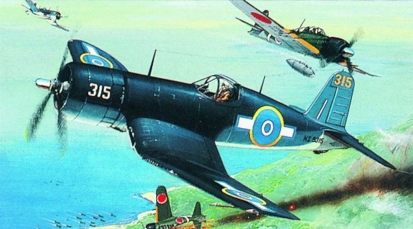 Model avion F4U-1 Corsair