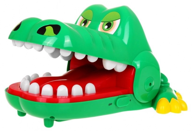 Joc de îndemânare 'Crocodil la dentist' pentru copii 3+