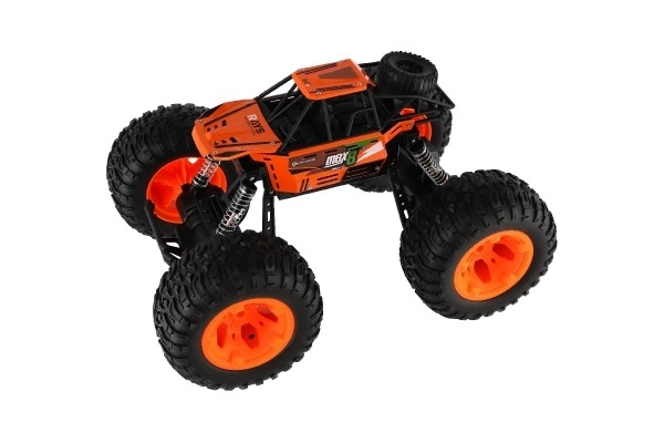 Mașină RC Off-Road off-road 2,4GHz plastic 32cm pachet reîncărcabil + baterii în cutie 38x23x26cm – Portocaliu