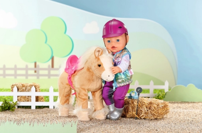 Set BABY born pentru echitație păpuși 43 cm