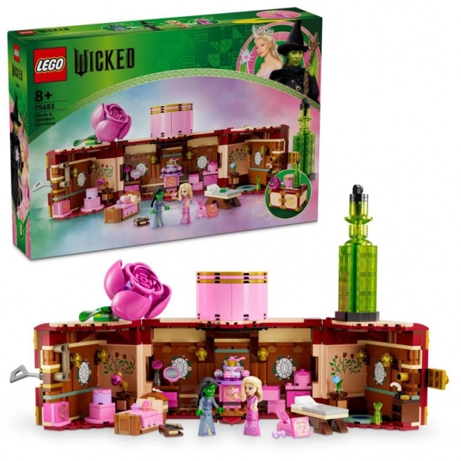 Set de construcție camera Glindy și Elphaby LEGO Wicked