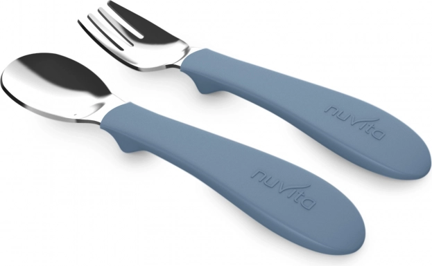 Set linguriță și furculiță, Powder Blue