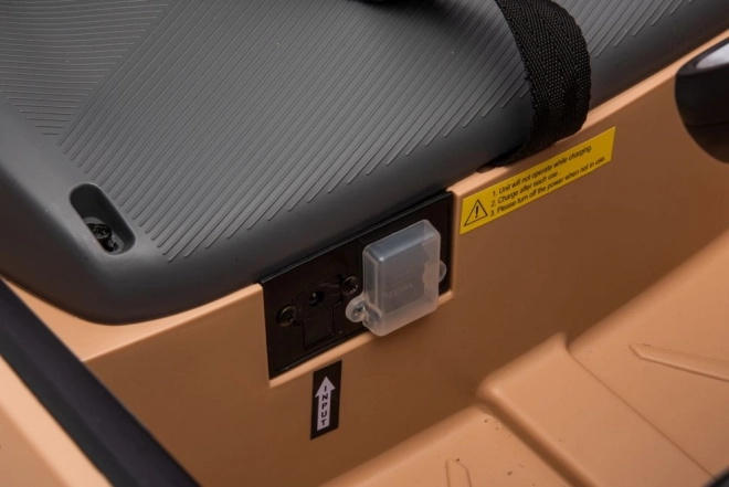 Mașină cu acumulator BMW I4 auriu 4x4