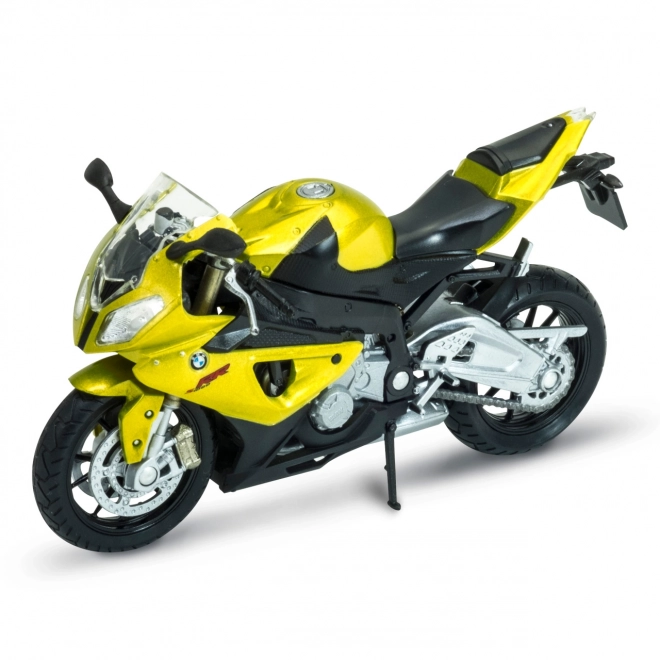 Motocicletă model BMW S1000RR 1:18 Auriu