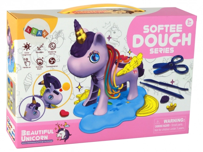 Ciastolină Unicorn Set de Joacă Coafor