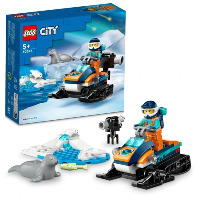 Skuter de zăpadă al exploratorului arctic LEGO City